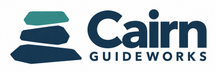 Cairn Guideworks — three irregular guiding stones